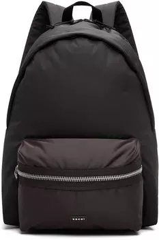 Карманный рюкзак Sacai, коричневый