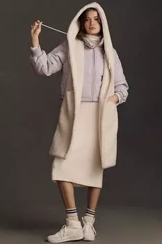 Карманный шарф с капюшоном от Anthropologie, слоновая кость