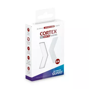 Карманы для карт Cortex Ultimate Guard для коллекционных карточек, матовый белый, набор из 60 шт.