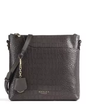 Карманы Сумка на плечо из искусственной крокодиловой кожи с тиснением Radley London, коричневый