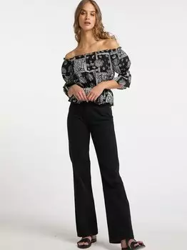 Кармен блузка Izia, черный