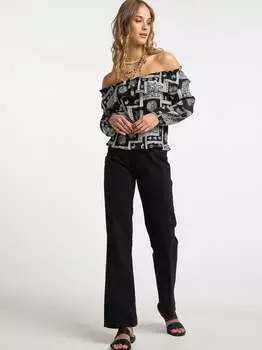 Кармен блузка Izia, черный