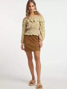 Кармен блузка Izia, зеленый