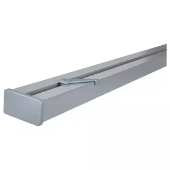 Карниз для штор с 3 направляющими Ikea Vidga 140 см, серебряный