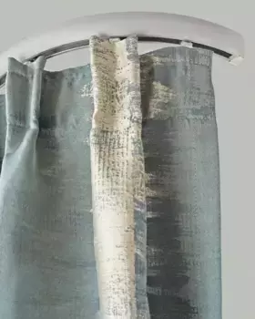 Карниз GARESA "400", 1 направляющая, желаемая длина 300 см, цвет aluminiumfarben/natur