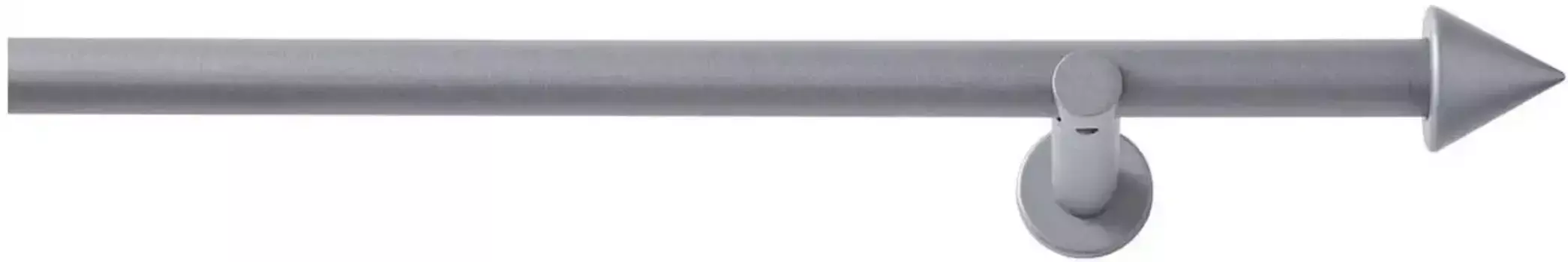 Карниз Good Life "Punta", 1 направляющая, фиксированного размера 480 см, 20 мм, цвет anthrazit