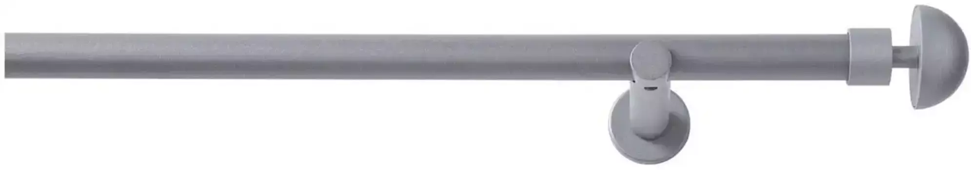 Карниз Good Life "Redondo", 1 направляющая, фиксированного размера 200 см, 20 мм, цвет anthrazit