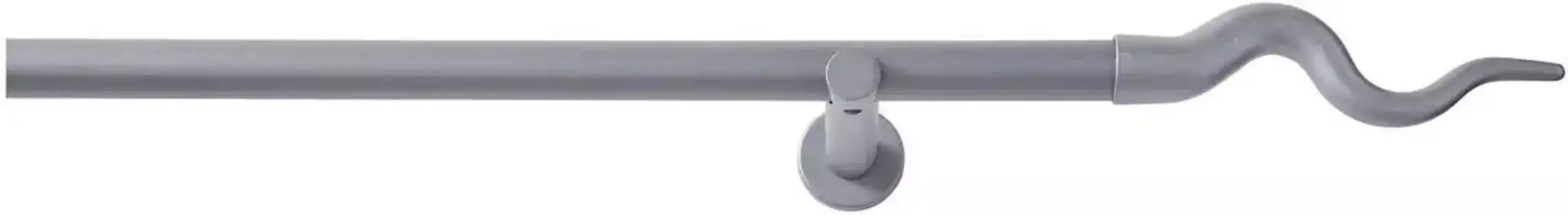 Карниз Good Life "Sepa", 1 направляющая, фиксированного размера 240 см, 20 мм, цвет anthrazit