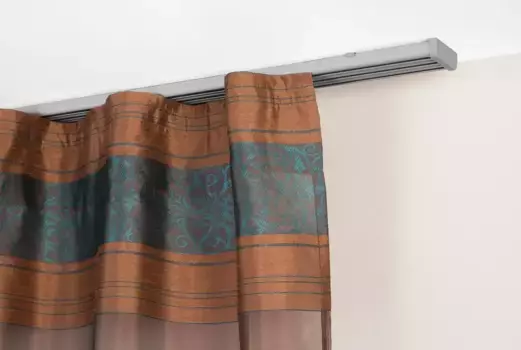 Карниз Good Life "Sileno", 3 направляющие, фиксированный размер 240 см, цвет silberfarben