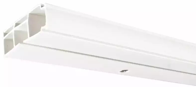 Карниз Liedeco, 1 направляющая, фиксированный размер 250 см, белый