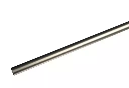 Карниз Liedeco "фиксированный размер", фиксированный размер, 1 направляющая фиксированного размера 16 мм 200 см, 16мм, цвет chromfarben/matt