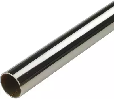 Карниз Liedeco "труба для штор, стильная трубка, карниз 20 мм "Celebration", фиксированный размер 160 см, 20 мм, цвет edelstahlfarben