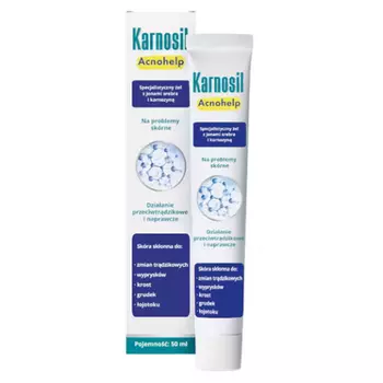Karnosil Acnohelp гель 50 мл акне, экзема, прыщи, себорея, Deep Pharma