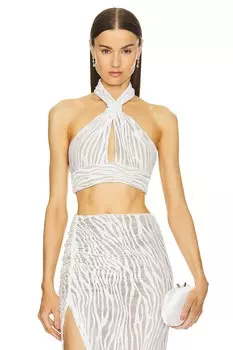 Кэролайн топ Michael Costello, белый