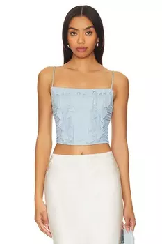 Кэролайн топ Superdown, цвет steel