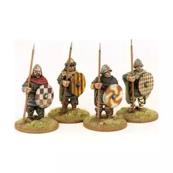 Каролингские стражи очага № 2, Gripping Beast Miniatures - Viking Age (28mm)