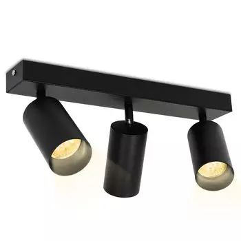 Karpal 4W GU10 Светодиодный настенный спот потолочный спот 1 лампочка черный поворотный, потолочный светильник, потолочный светильник 3 лампы современная гостиная, 4W GU10 из алюминия из металла теплый белый 3000K