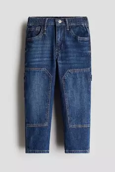 Карпентерские джинсы H&M, синий