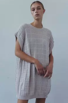 КАРРЕ платье Muuv., бежевый