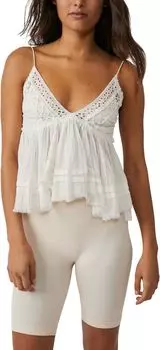 Кэрри Топ Free People, белый
