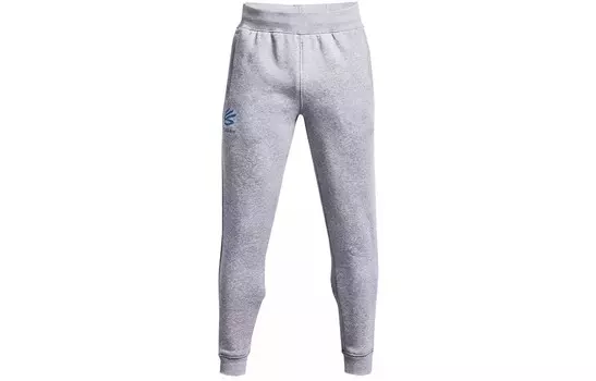 Карри трикотажные спортивные штаны мужские серые Under Armour, серый
