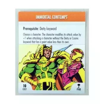 Карта подвига — Бессмертное презрение (ограниченное издание), Marvel HeroClix - Hammer of Thor - Singles