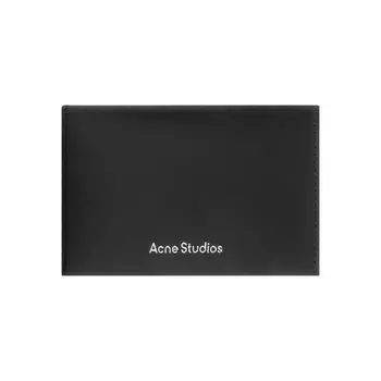 Картхолдер Acne Studios Fold Card Holder, черный