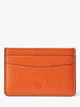 Картхолдер Aspinal of London Pebble Leather Slim Credit, оранжевый