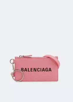 Картхолдер BALENCIAGA Cash cardholder, розовый