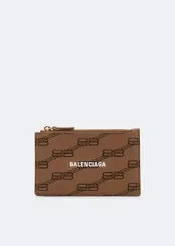 Картхолдер BALENCIAGA Long cash coin & cardholder, принт