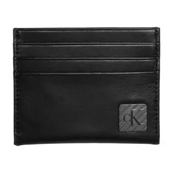 Картхолдер Calvin Klein Jeans Leather Credit, черный