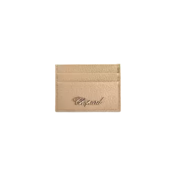 Картхолдер Chopard Classic Small Card Holder - Телячья кожа цвета верблюжьей зернистости