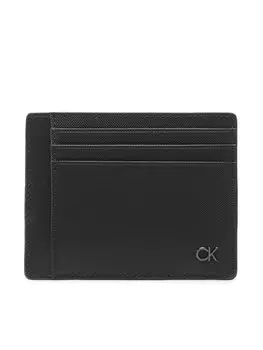 Картхолдер Ck Clean Pq Id Cardholder Calvin Klein, черный