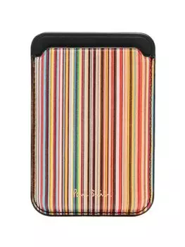 Картхолдер для iPhone MagSafe с полосками Signature Stripe Paul Smith, мультиколор
