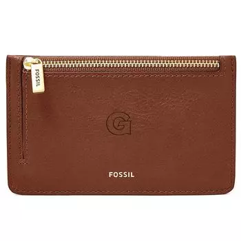 Картхолдер Fossil Georgetown Hoyas, коричневый