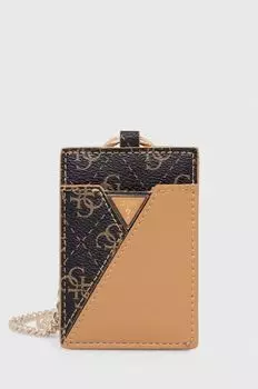 Картхолдер Guess, бежевый
