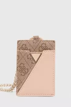 Картхолдер Guess, бежевый