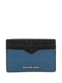 Картхолдер Hudson Bifold Peeble с монограммой MICHAEL KORS, синий