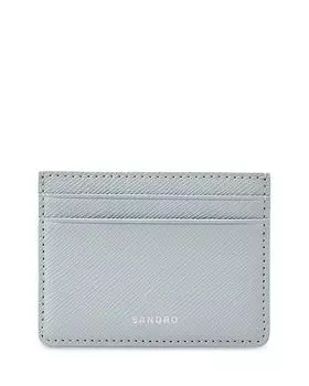Картхолдер из кожи Saffiano Sandro, синий