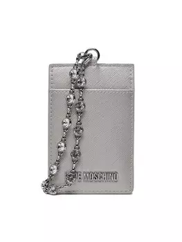 Картхолдер LOVE MOSCHINO JC5853PP4IK2390B, серебряный