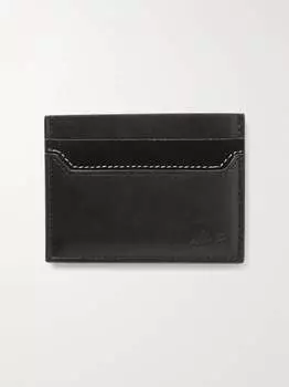 Картхолдер Luca из кожи и замши Mr P., черный