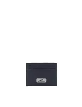 Картхолдер мужской Armani Exchange кожаный, черный
