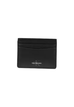 Картхолдер мужской Calvin Klein Jeans с логотипом бренда, черный