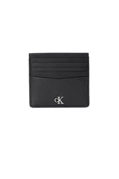Картхолдер мужской Calvin Klein кожаный, черный