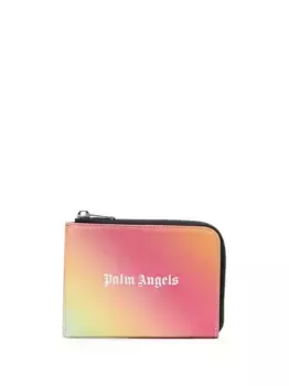 Картхолдер Rainbow с логотипом PALM ANGELS, мультиколор