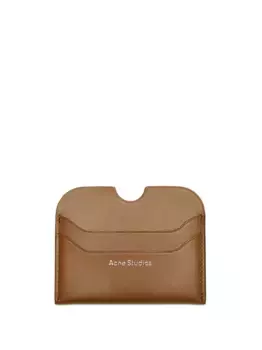Картхолдер с логотипом Acne Studios, коричневый
