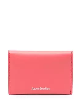 Картхолдер с логотипом Acne Studios, розовый
