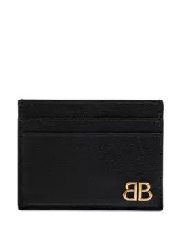 Картхолдер с логотипом BALENCIAGA, черный