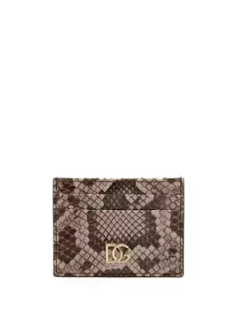 Картхолдер с логотипом DG DOLCE & GABBANA, нейтральный