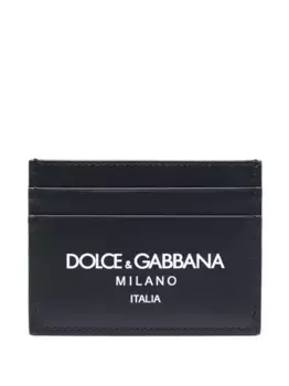 Картхолдер с логотипом DOLCE & GABBANA, синий